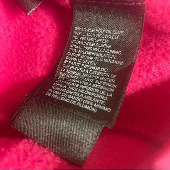The North Face pink down  Denali jacket - Picture 5 of 8